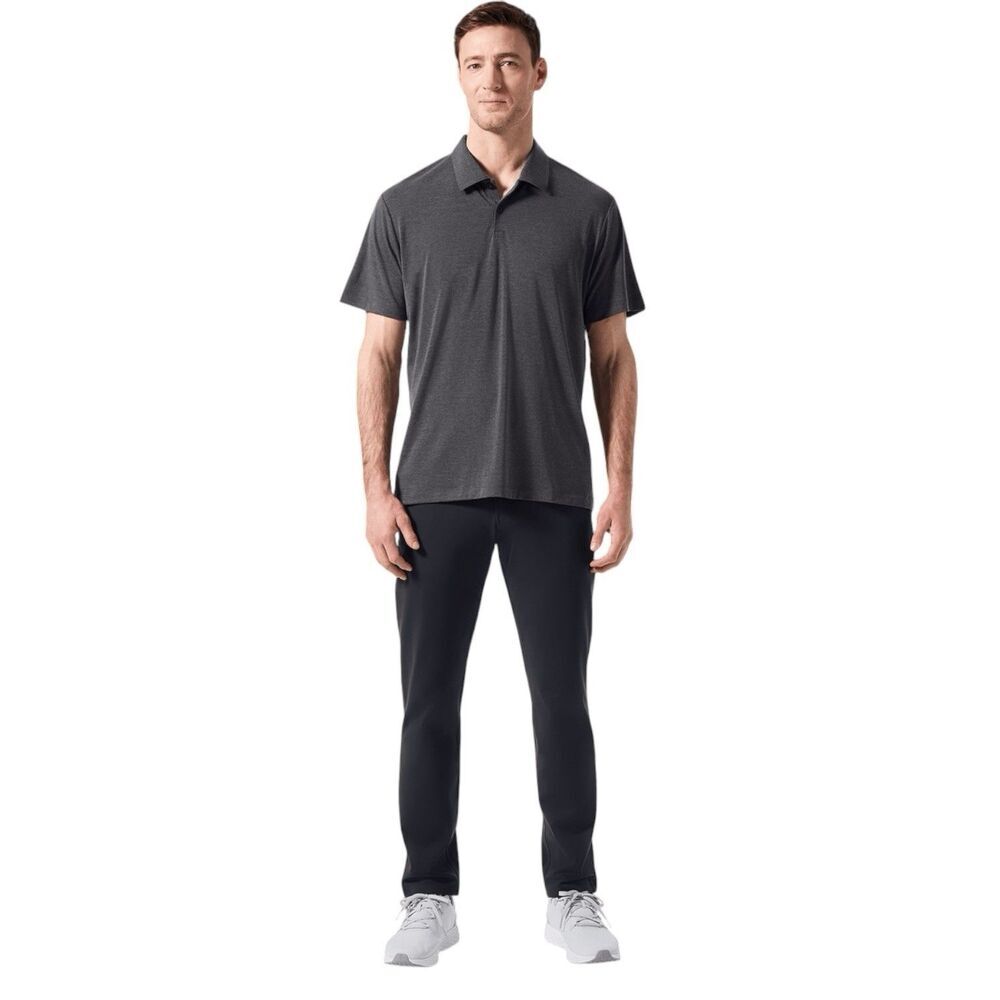 Public Rec Gamechanger 5-Pocket Performance Chino Pants 38x28 Fit 38x27 Gray